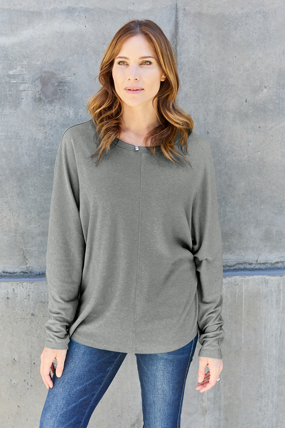 Round Neck Long Sleeve T-Shirt- multi Color Options