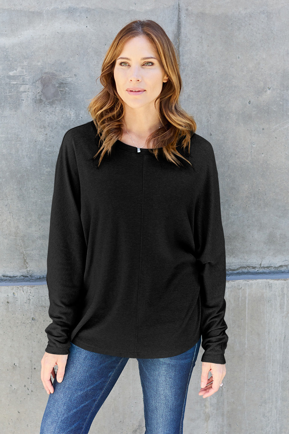 Round Neck Long Sleeve T-Shirt- multi Color Options