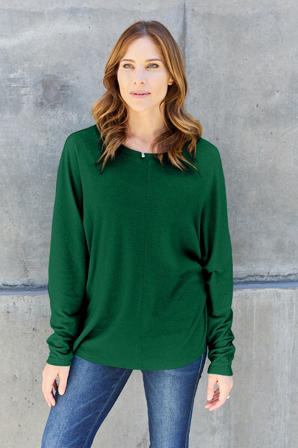 Round Neck Long Sleeve T-Shirt- multi Color Options